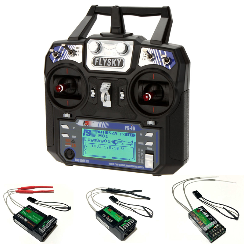 Flysky Transmitter - Orijinal Flysky FS-i6/I6X/I6S I6 2.4G 6ch/10CH