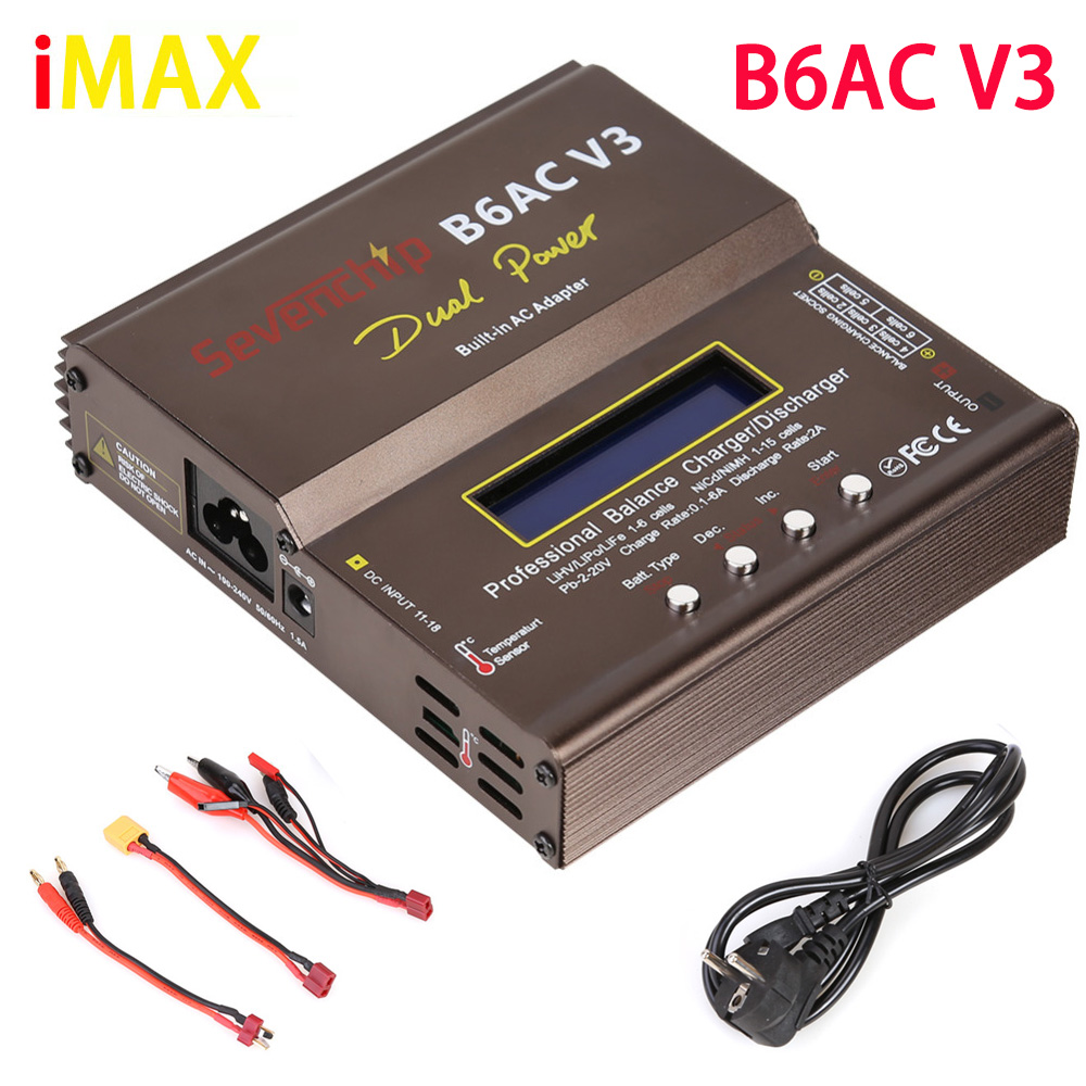 Balance Charger Rc - 80W IMAX B6AC V3 Dengeleyici Şarj
