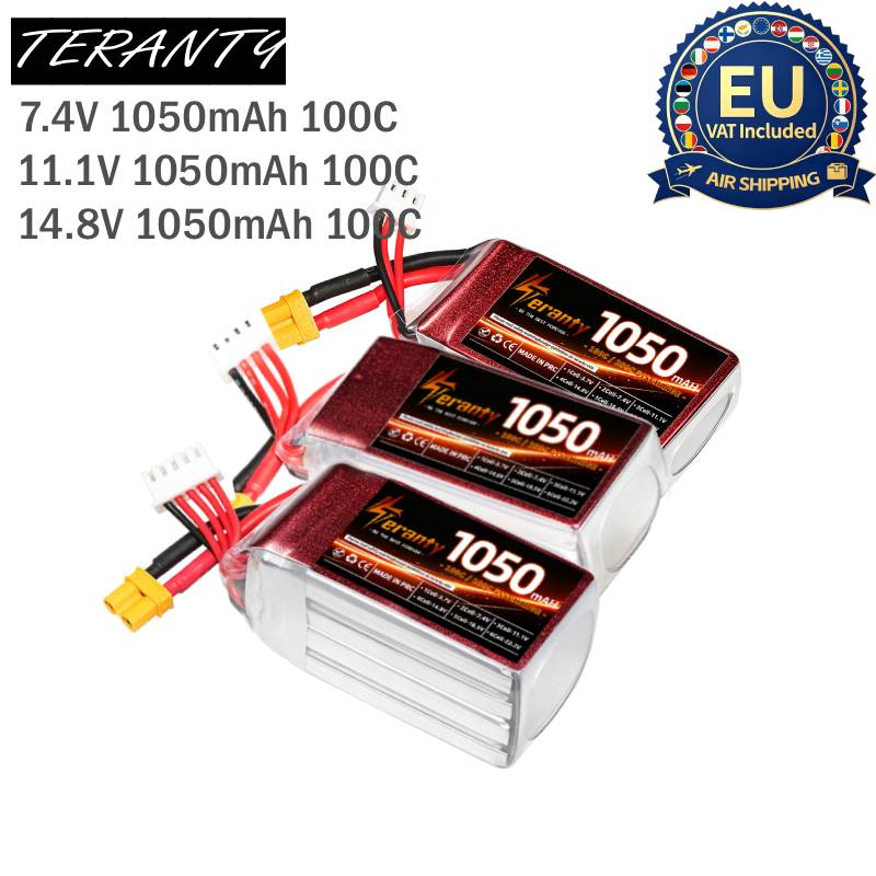 Lipo Battery 4S - 2 adet 1050mAh 2S 3S 4S