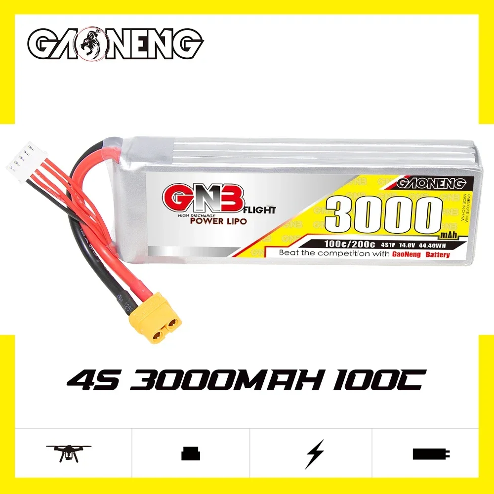 Lipo Battery 4S - GAONENG GNB 3000 mAh 4 S