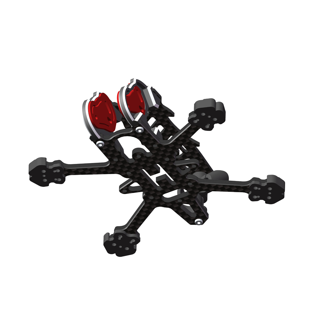 Carbon Fiber Drone Frame - AlfaRC Fox-2 DJI O4 Hava Ünitesi