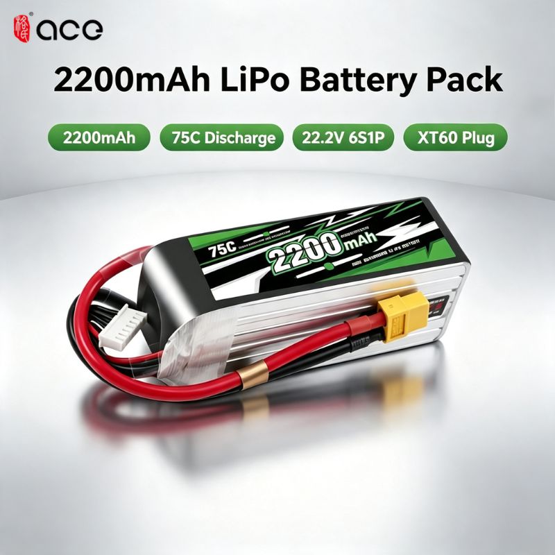 Lipo Battery 6S - YENİ Gens ACE 22.2V Lipo Pil