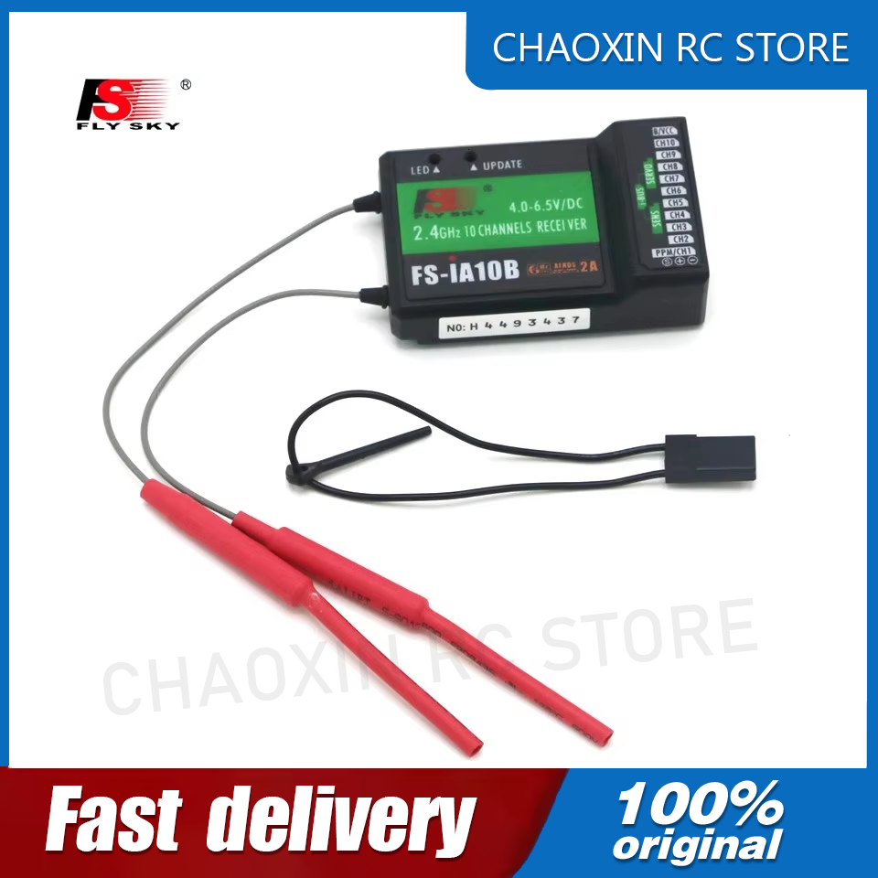 Flysky Transmitter - Flysky FS-iA10B 2.4G 10 Kanallı Alıcı,