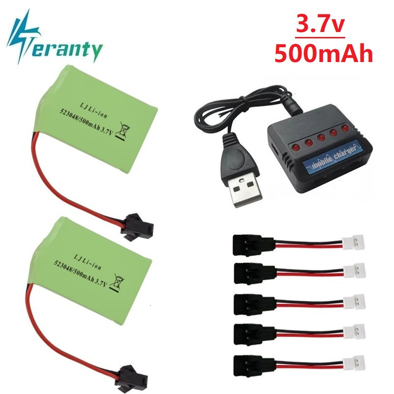 Balance Charger Rc - 3.7V 500mAh 523048 Li-ion Pil +