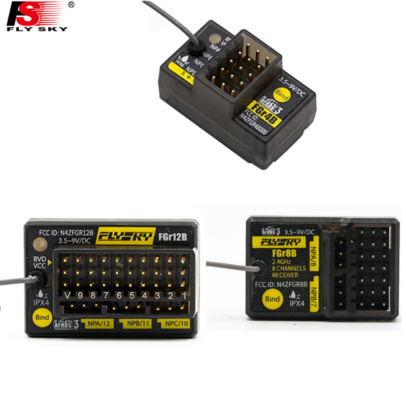 Flysky Transmitter - Flysky FGr4B FGr8B FGr12B 2.4 GHz