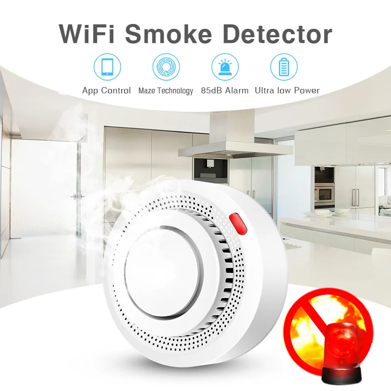 Tuya Akıllı WiFi Duman Sensörü - Smoke Stopper incelemesi ve fiyatı