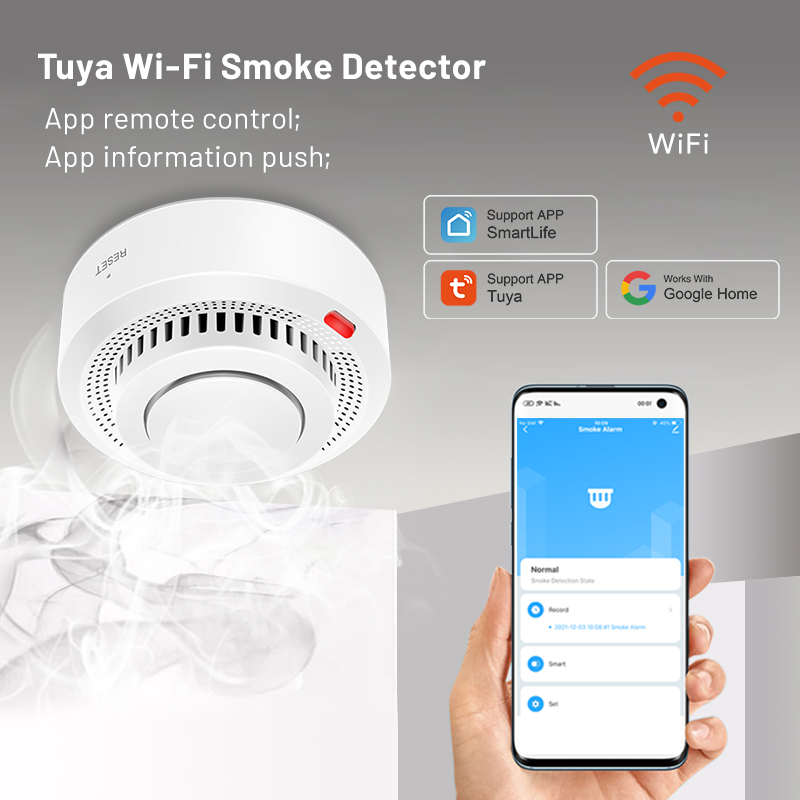 Tuya Akıllı WiFi Duman Sensörü - Smoke Stopper incelemesi ve fiyatı