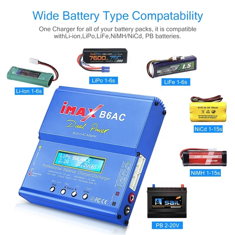 IMAX B6AC RC Şarj Cihazı 80W 6 - Balance Charger Rc incelemesi ve fiyatı