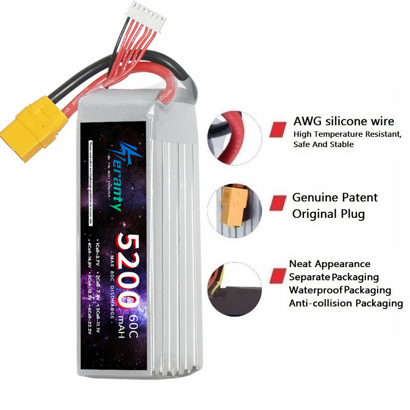 TERANTY 6S 5200mAh Lipo pil 22 - Lipo Battery 6S incelemesi ve fiyatı
