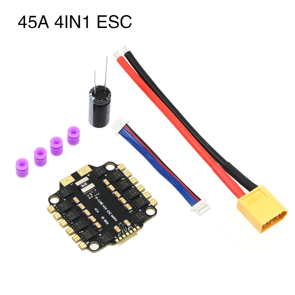 UAngel 4IN1 45A 60A ESC BLHELI - Lipo Battery 6S incelemesi ve fiyatı
