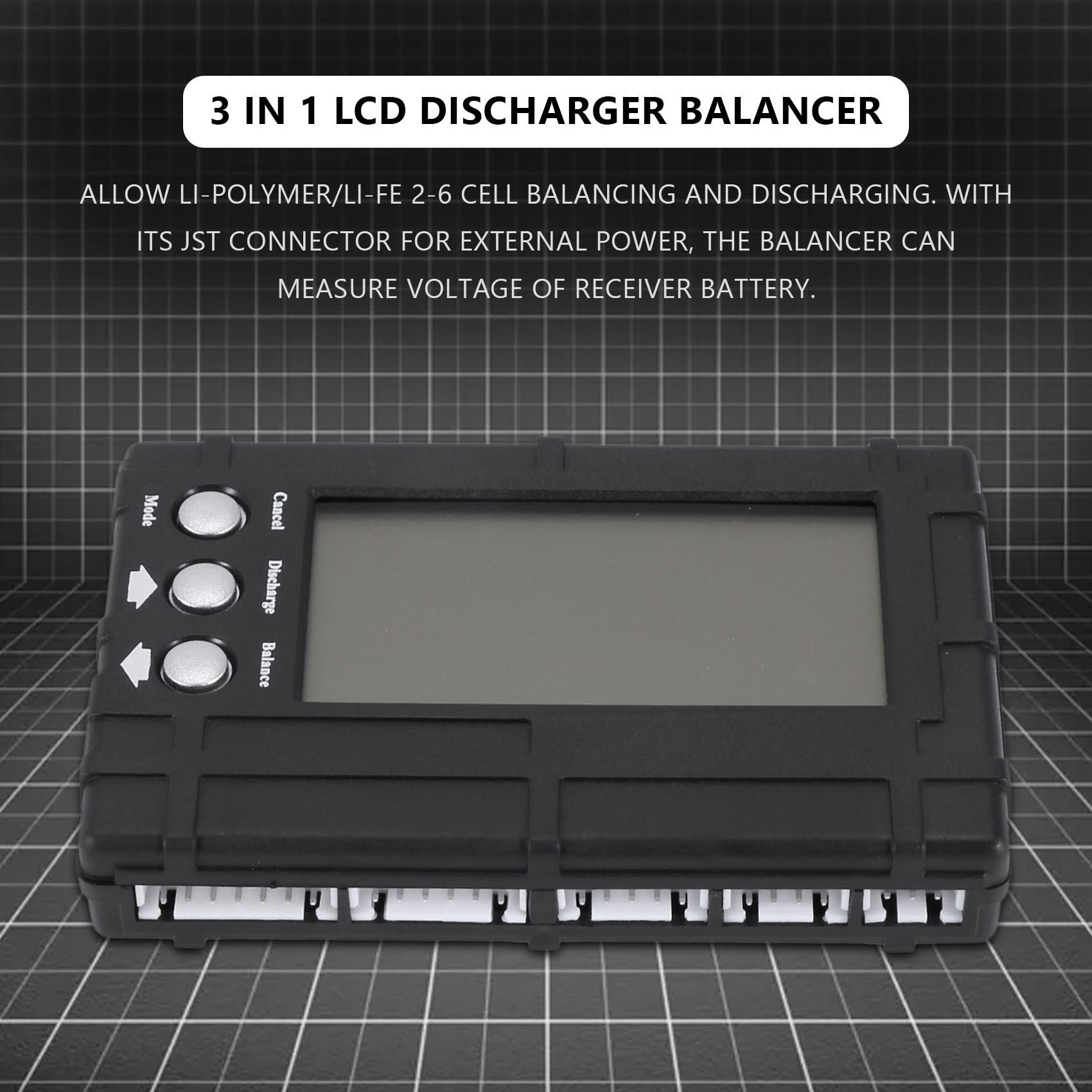 3 in 1 LCD RC Pil Deşarj Denge - Lipo Battery 6S incelemesi ve fiyatı